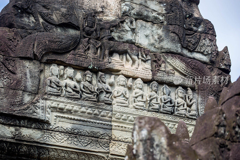 柬埔寨:Banteay Samré吴哥建筑群中的寺庙